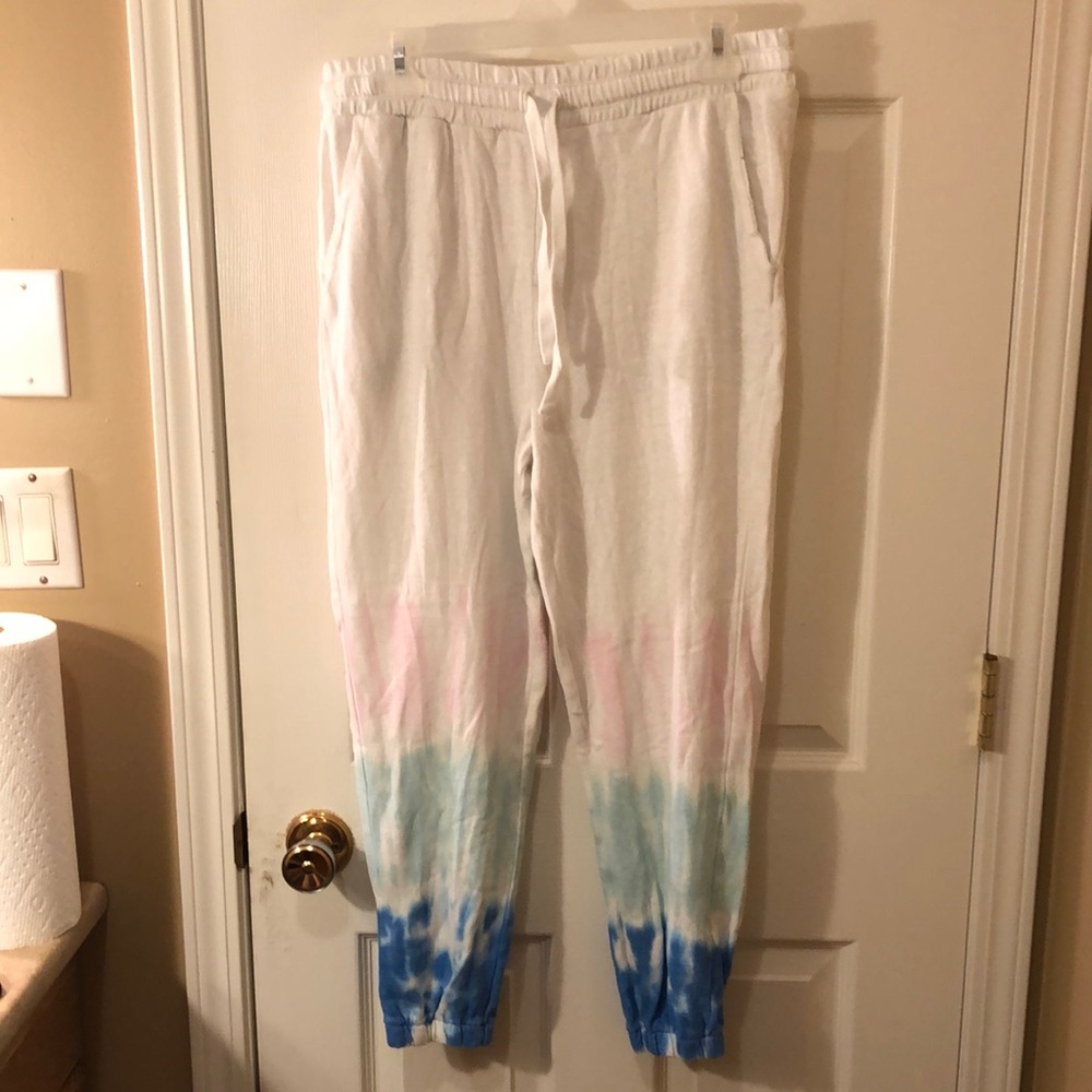 Splendid Tie Dye Joggers-Large